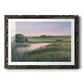 Spring Marsh I - Barnwood Framed Art Print