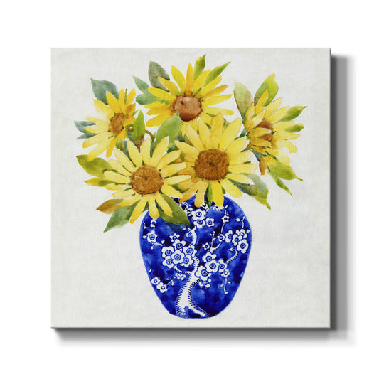 Sun Flower Still Life II - Canvas Art Print