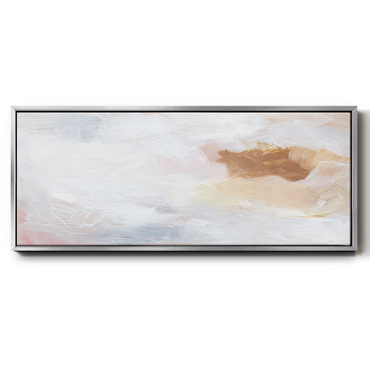 Dusk Clouds II - Floater Framed Canvas Print