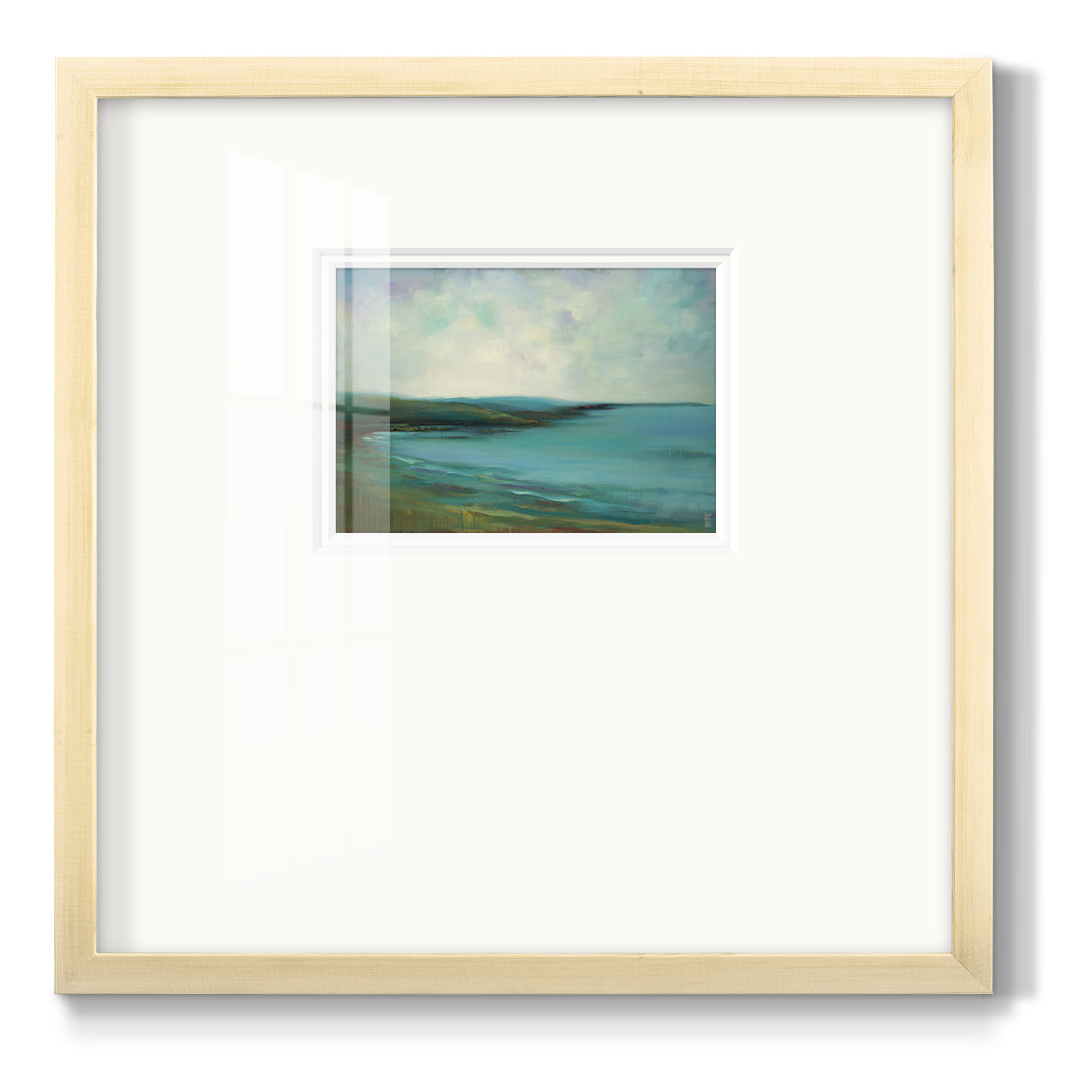 The Sound - Double Matboard Framed Print