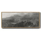 The Smoky Mountains - Floater Framed Canvas Print