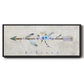 Boho Arrow I - Floater Framed Canvas Print