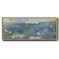 Sparkling Sea I - Floater Framed Canvas Print