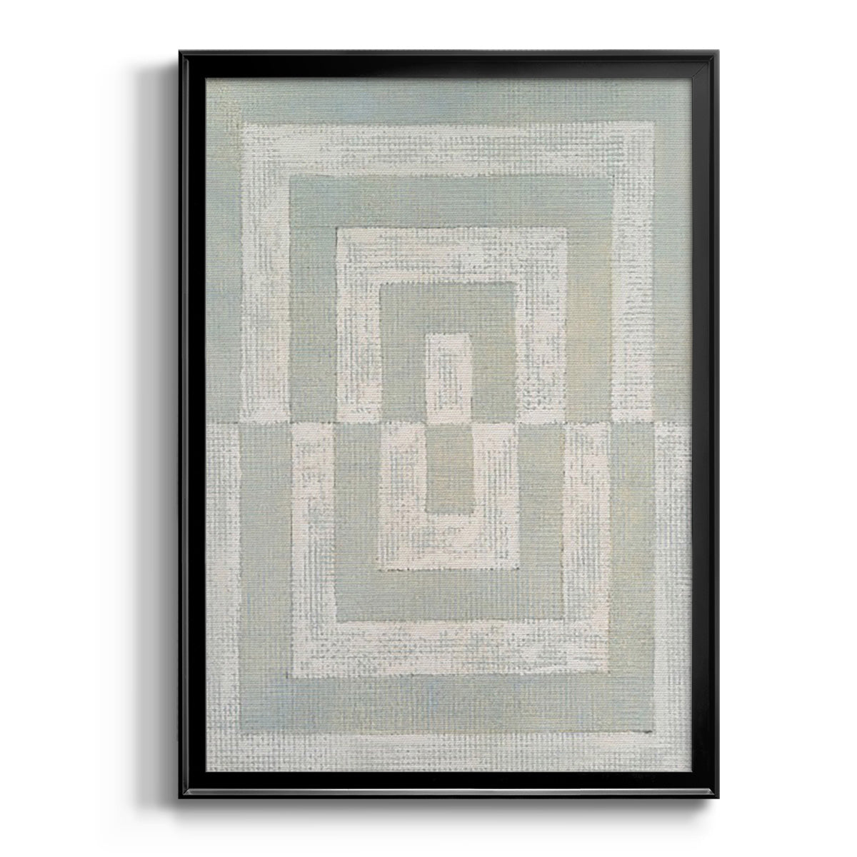 Inner Hall II - Modern Framed Canvas Print