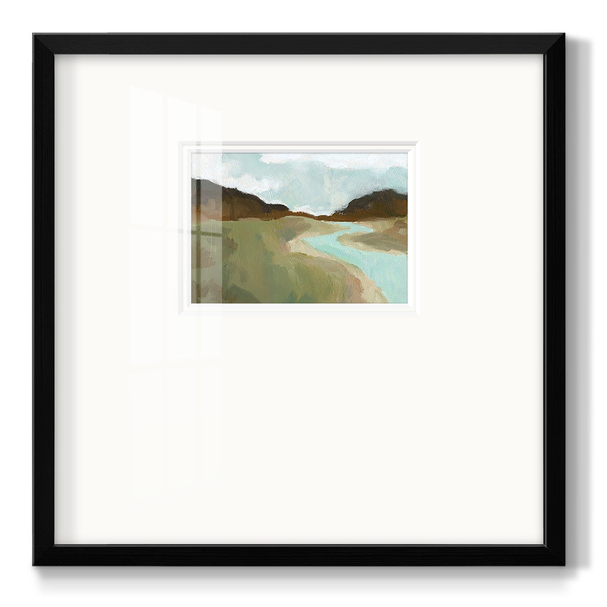 Coldwater Hills I - Double Matboard Framed Print