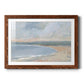 Coastal Study II - Barnwood Framed Art Print