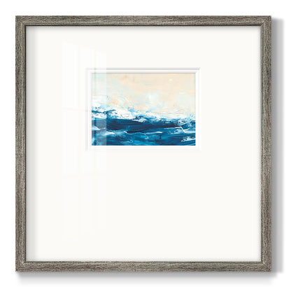 Wave after Wave III Premium Framed Print Double Matboard