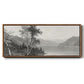 Lake George - Floater Framed Canvas Print