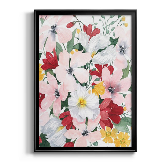 Spring Bliss II - Modern Framed Canvas Print