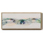 Abstract Mountain Range - Floater Framed Canvas Print