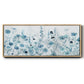 Endless Field of Blue - Floater Framed Canvas Print