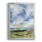 Spring Air II - Modern Framed Canvas Print