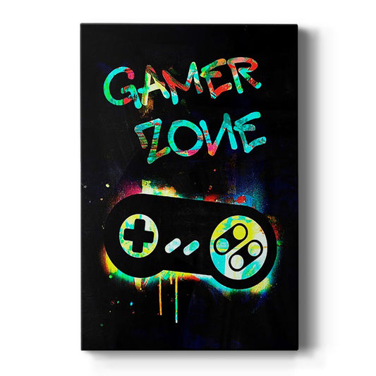 Gamer Tag IV - Canvas Art Print