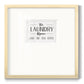 The Laundry Room - Double Matboard Framed Print