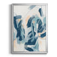 Interlocking Melody I - Modern Framed Canvas Print