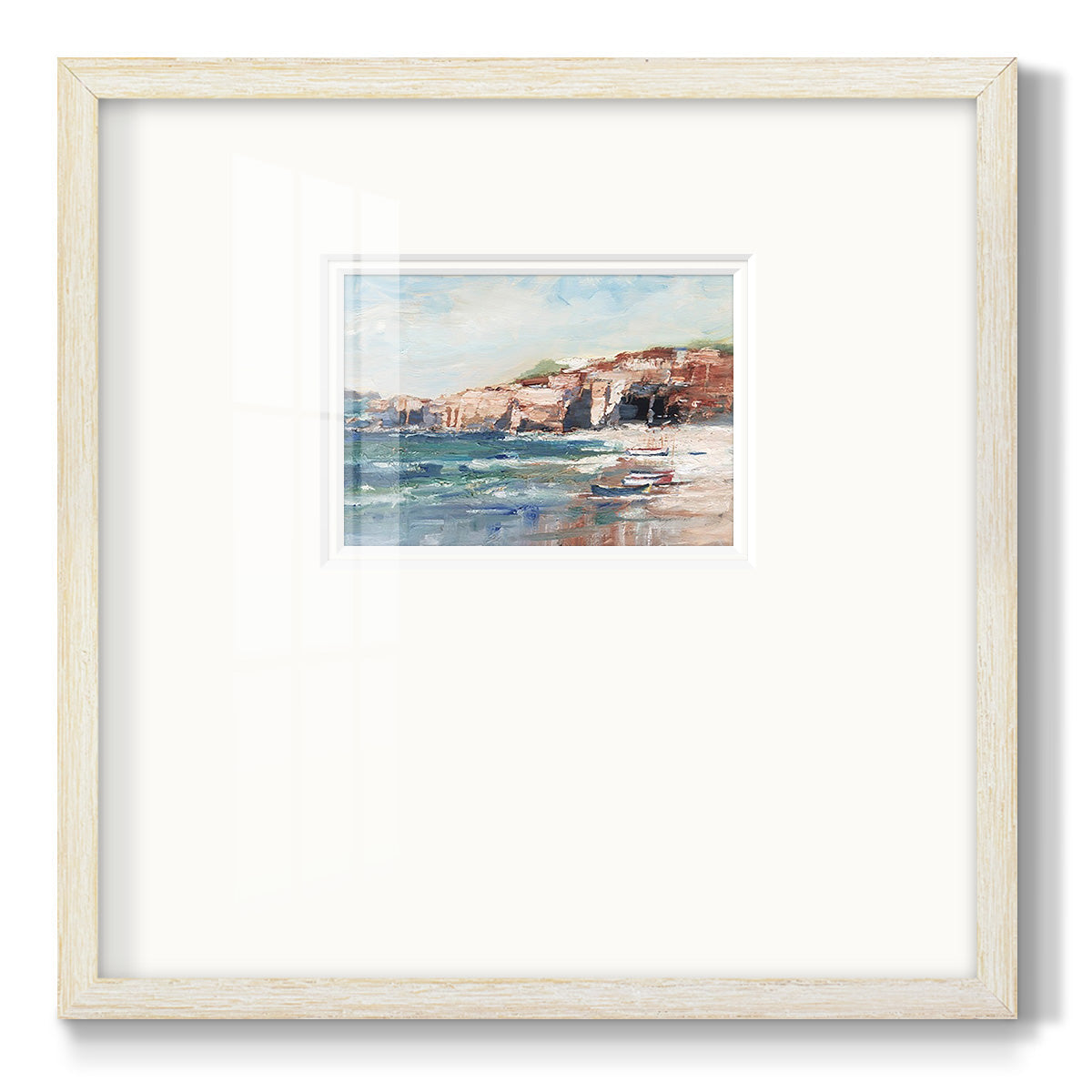 Sea Cliff Study II Premium Framed Print Double Matboard