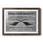 Hocus Pocus Broom Co. - Barnwood Framed Art Print