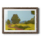 Bright Park I - Barnwood Framed Art Print
