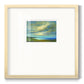 Coastal Views I - Double Matboard Framed Print