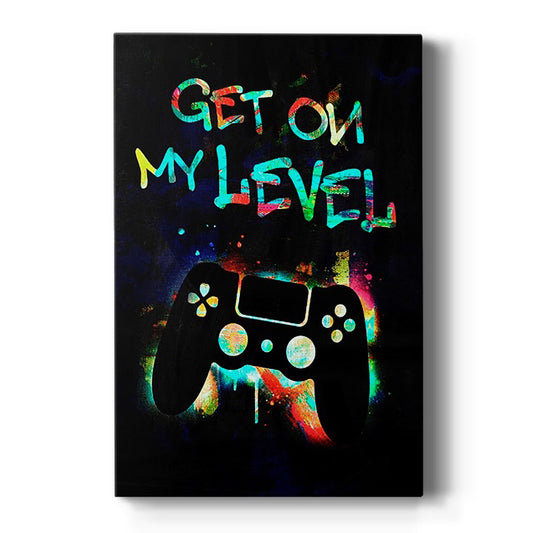 Gamer Tag II Premium Gallery Wrapped Canvas - Ready to Hang