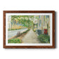 Sunny Side Of The Street - Barnwood Framed Art Print