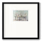 Morning's Soft Light Premium Framed Print Double Matboard