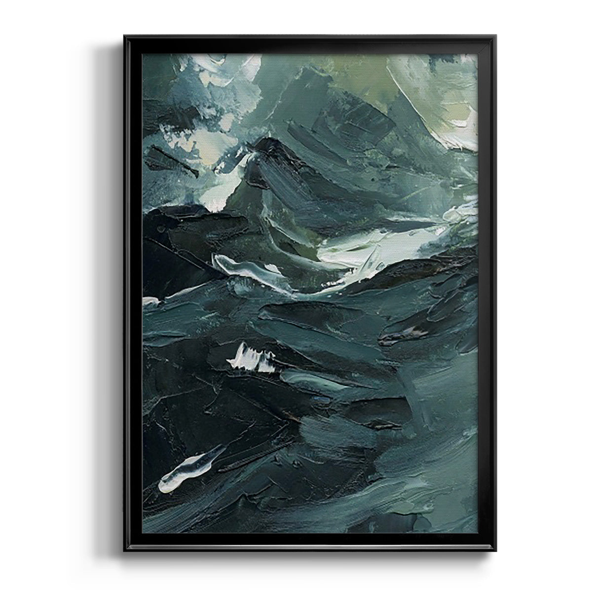 Lost in the Sea I - Modern Framed Canvas Print