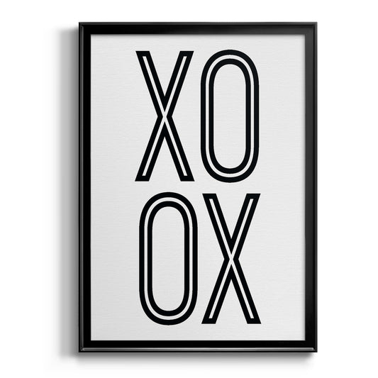 Bold Love I - Modern Framed Canvas Print