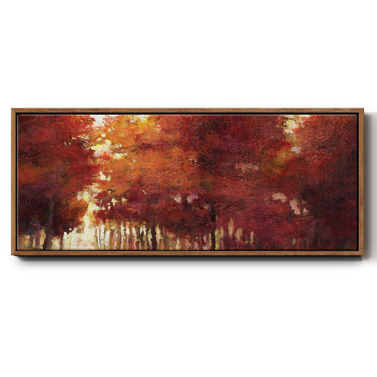 Afternoon Light - Floater Framed Canvas Print