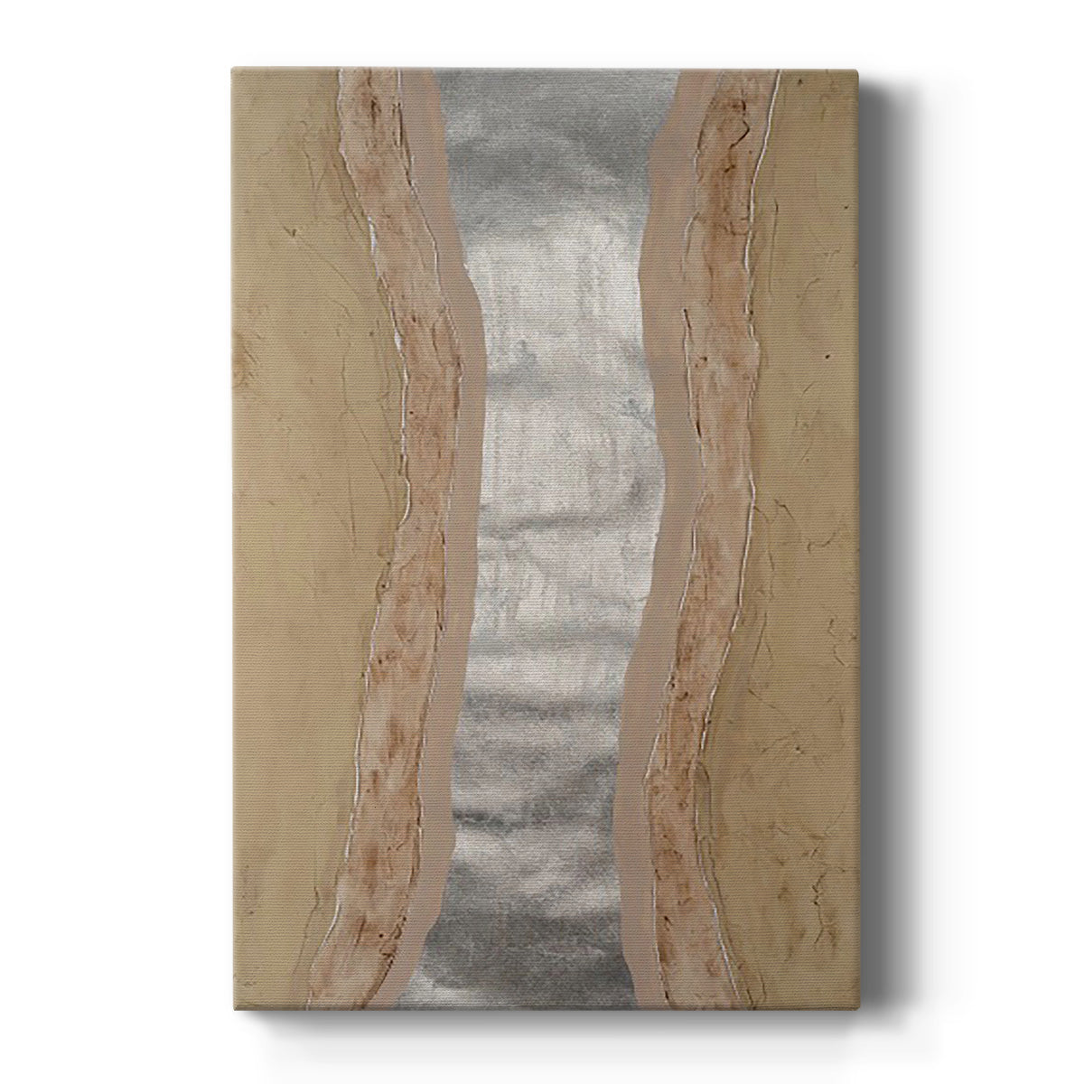 Silver Lake II Premium Gallery Wrapped Canvas - Ready to Hang