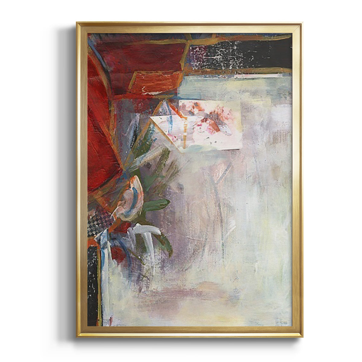 City Life III - Modern Framed Canvas Print