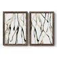 Runnel XI - Premium Framed Canvas 2 Piece Set - Ready to Hang