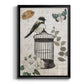 Vintage Menagerie I - Modern Framed Canvas Print