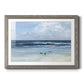 Beach Trio - Barnwood Framed Art Print