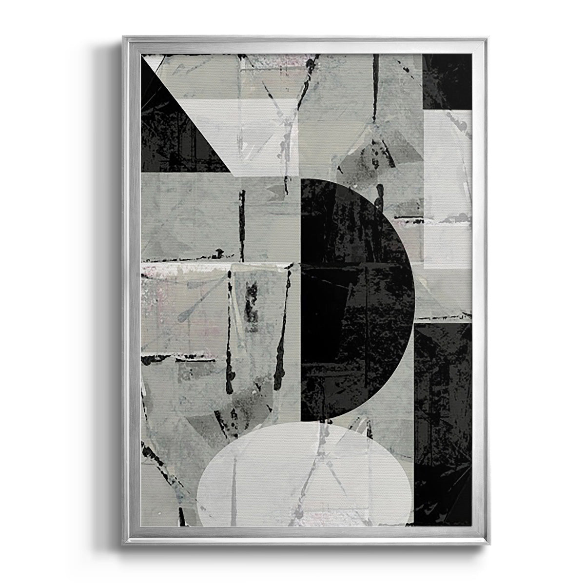 Abstract Neutrality I - Modern Framed Canvas Print