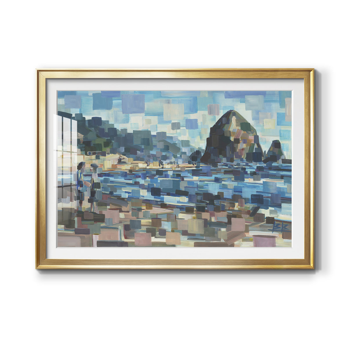 Evening in Cannon Beach Premium Framed Print - Ready to Hang