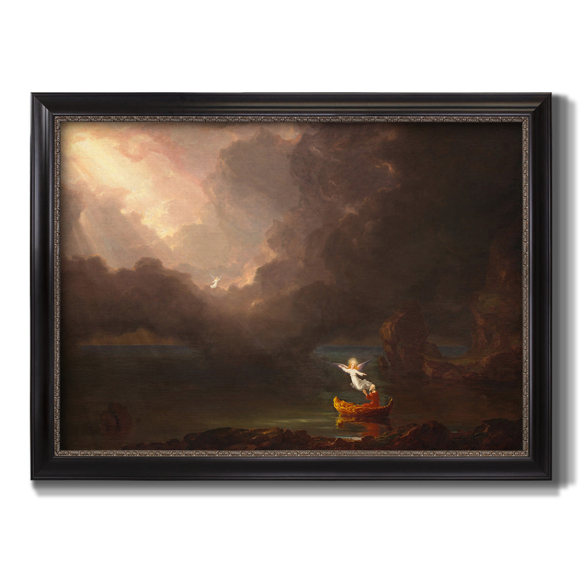 The Voyage of Life - Ornate Framed Canvas Print