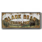Black Bear Trading Post - Floater Framed Canvas Print