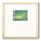 Coastal Views II - Double Matboard Framed Print