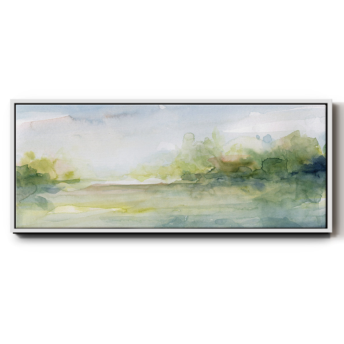 Clear Day - Floater Framed Canvas Print