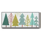 Modern Holiday Collection D - Floater Framed Canvas Print