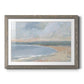 Coastal Study II - Barnwood Framed Art Print