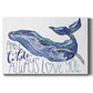 Whale Love I Premium Gallery Wrapped Canvas - Ready to Hang