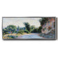 Road Near Giverny, 1885 - Floater Framed Canvas Print