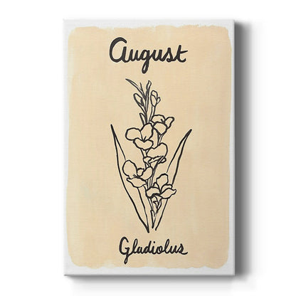 Birth Month VIII - Canvas Art Print