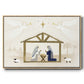 Away in a Manger Collection A - Framed Gallery Wrapped Canvas in Floating Frame