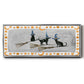 Black Cat Collection D - Floater Framed Canvas Print