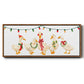 Merry Quackmas Collection D - Floater Framed Canvas Print