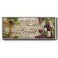 Grateful Wine - Floater Framed Canvas Print