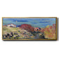 Pourville, 1882 - Floater Framed Canvas Print